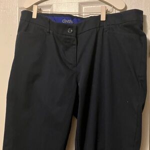 Cintas Women's Navy Straight Leg work pants size 16